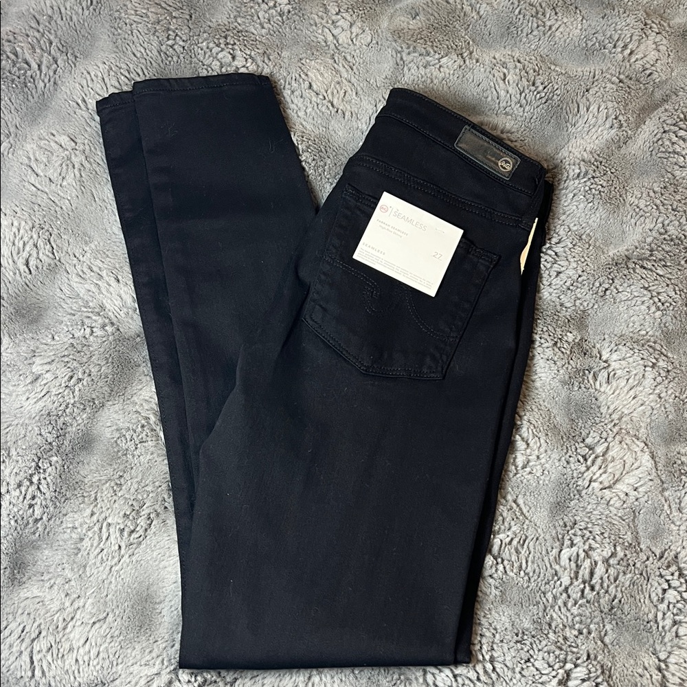 AG Farrah Seamless high-rise skinny jeans - Picture 7 of 8